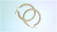 Ohrringe Sommer Dame Cerchi in Gelbgold CERCHI TORCHON PI O/Z - CERCHI TORCHON PI O/Z